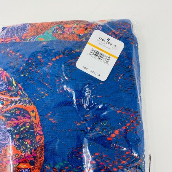 Free People Count Me In Trapeze Hot Red Combo S - Picture 9 of 9